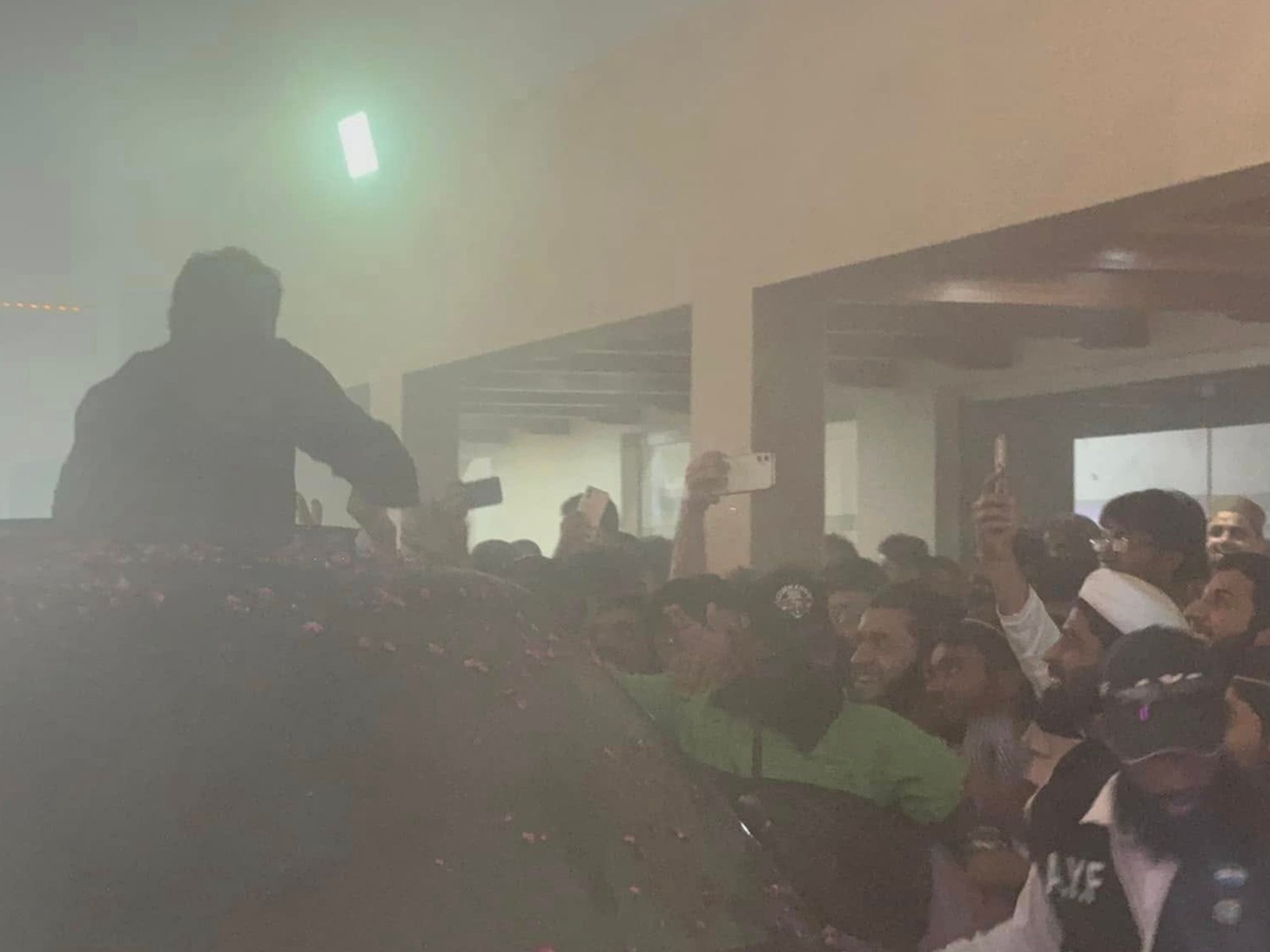 Guests entering the venue at Historic Jalsa in Mailsi, grand welcome view